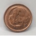 AUSTRALIA 1982 . ONE 1 CENT COIN . FEATHER-TAILED GLIDER